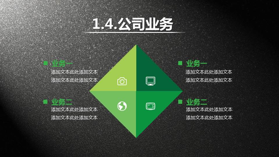 质感商业项目计划书ppt模板