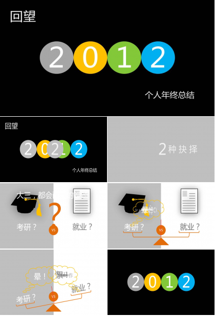 个人年终总结pp模板