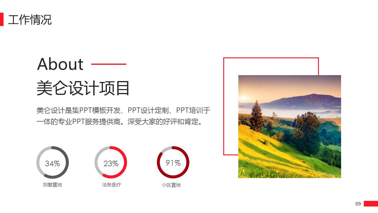 2017个人年终总结ppt模板