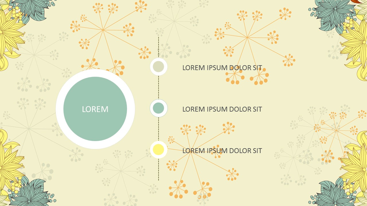 卡通简洁感恩节PPT模板