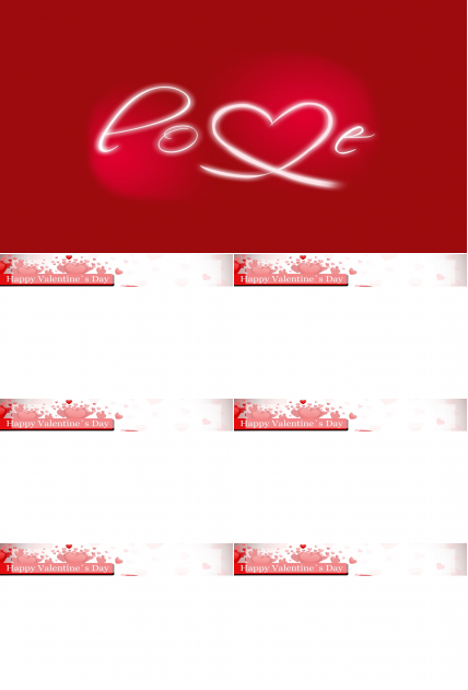 LOVE创意设计PPT模板