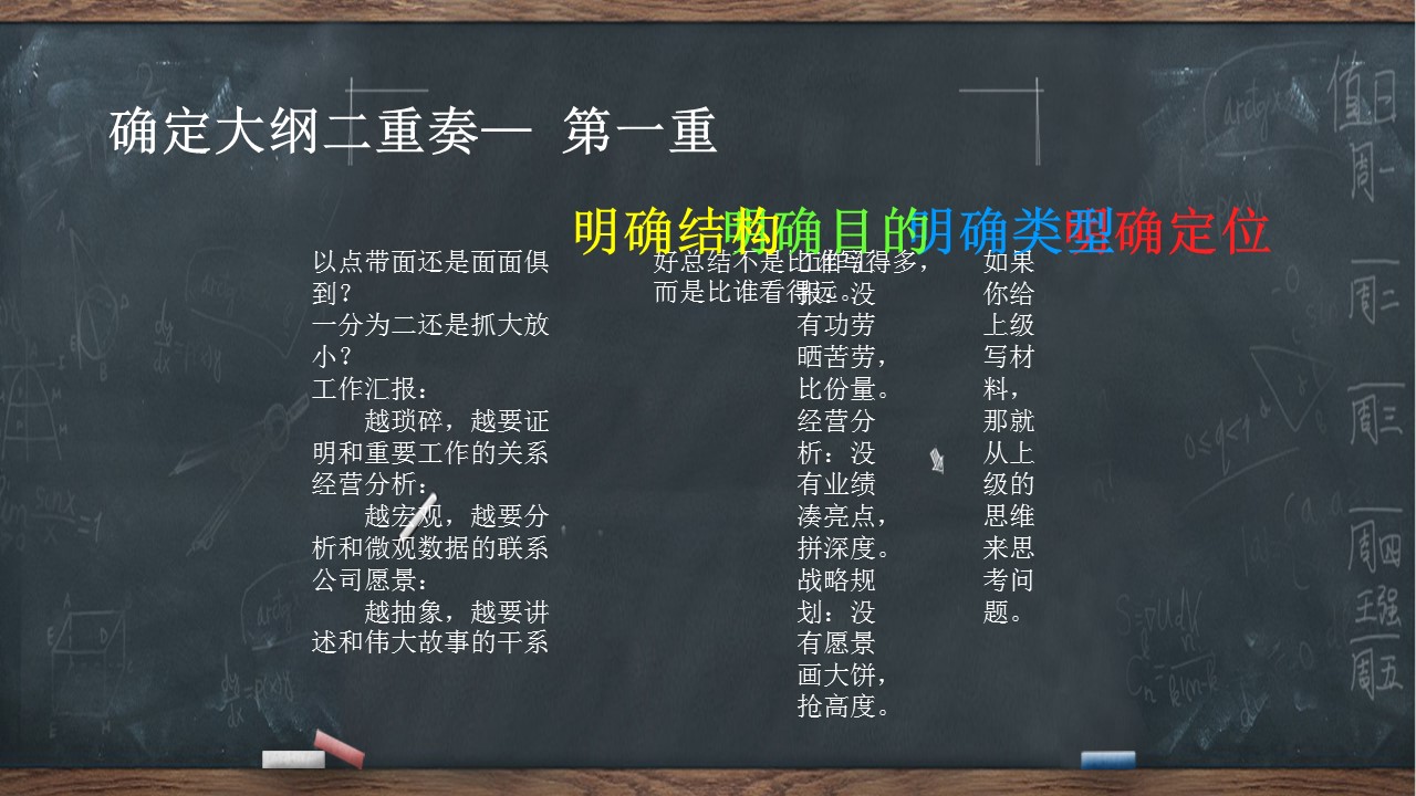 手绘黑板创意设计免费PPT模板