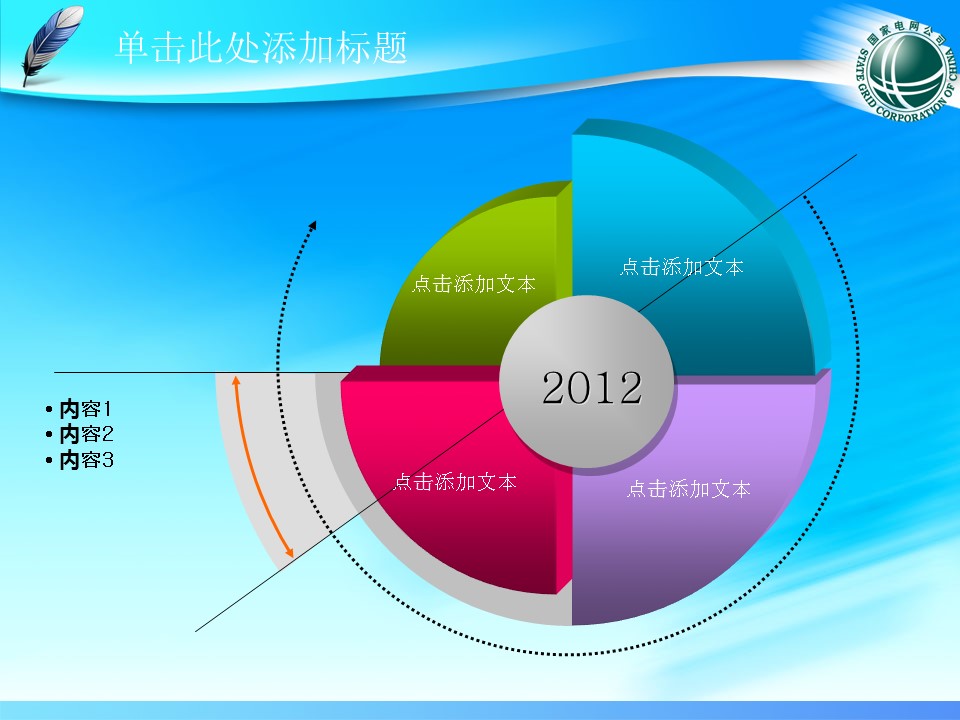 电力电塔供电环保业绩报告总结新年规划PPT模板