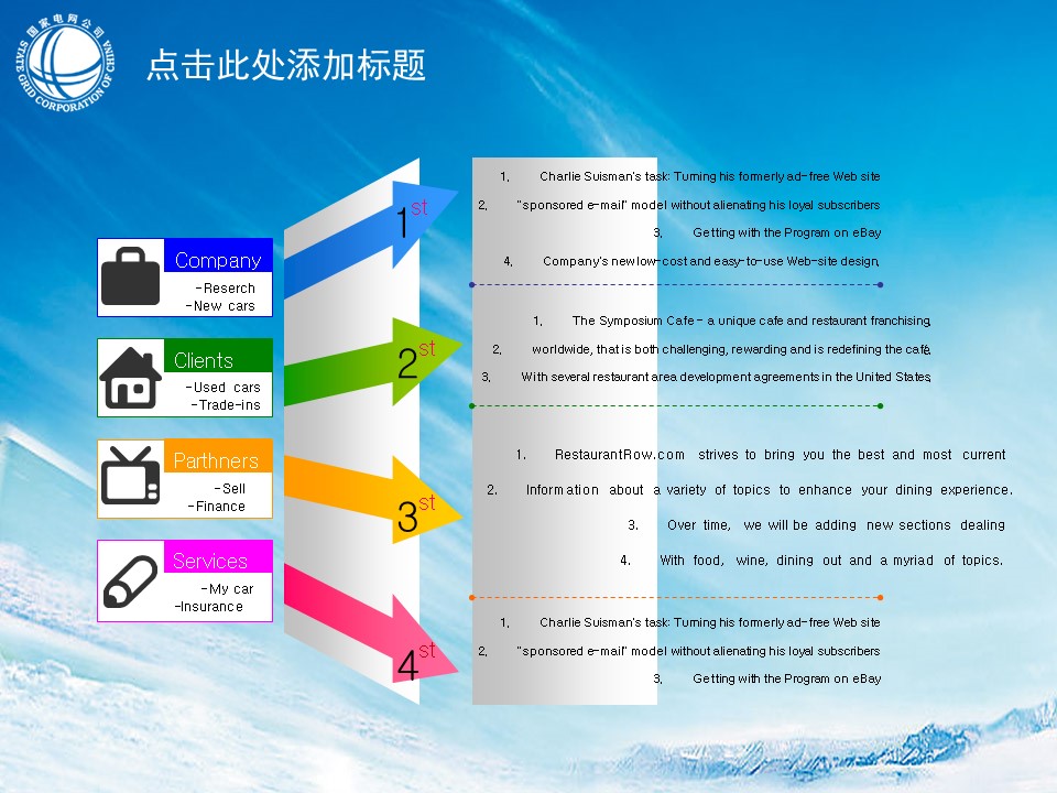 电力电网动车铁路安全经济PPT模板