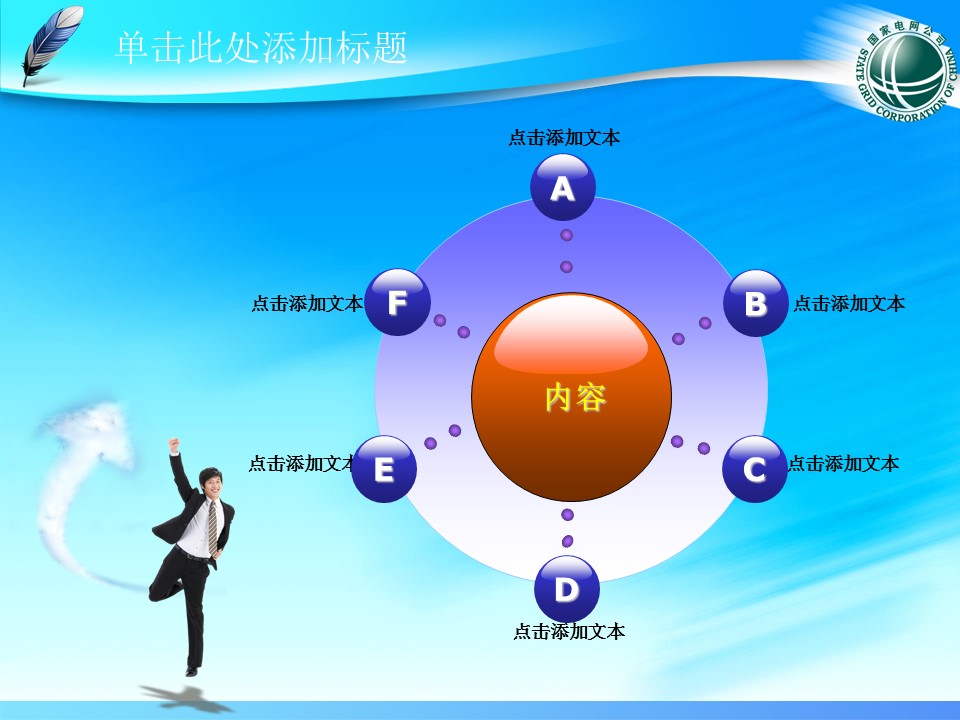 电力电塔供电环保业绩报告总结新年规划PPT模板