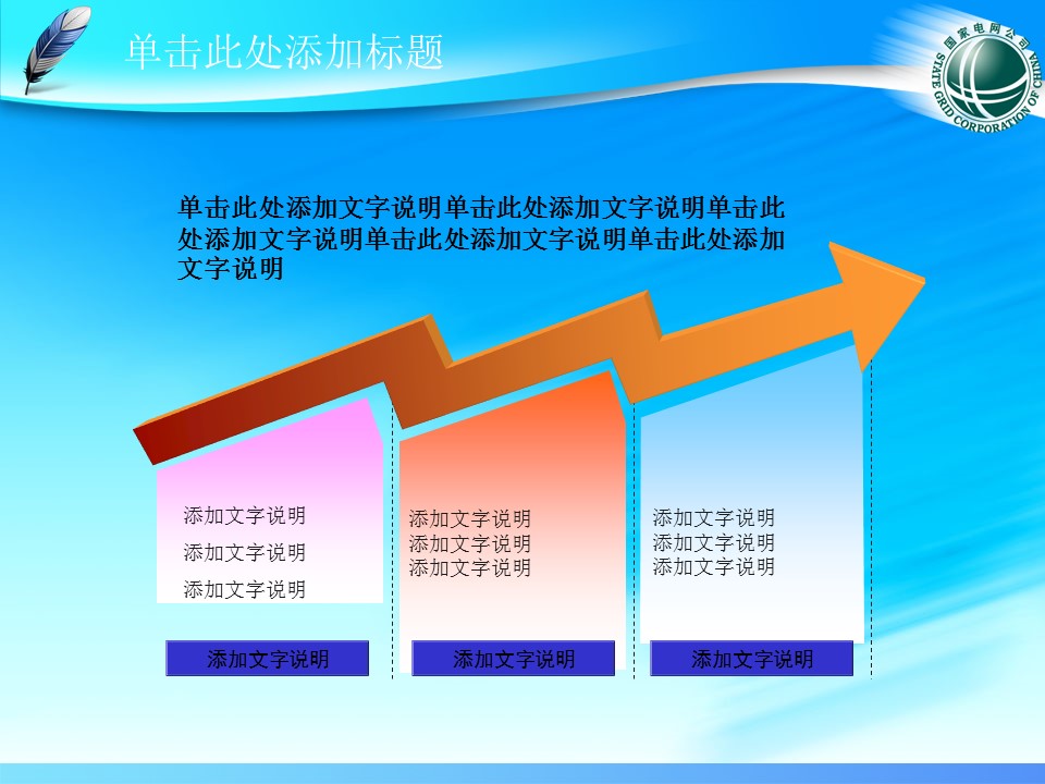 电力电塔供电环保业绩报告总结新年规划PPT模板