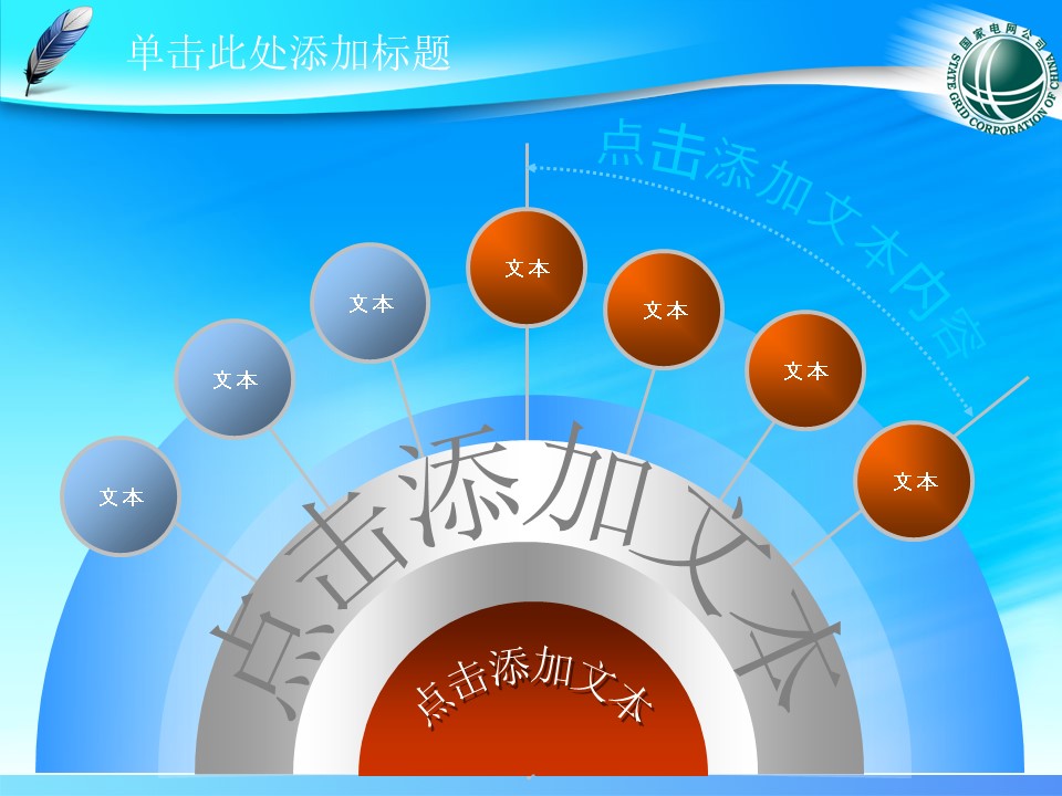 电力电塔供电环保业绩报告总结新年规划PPT模板