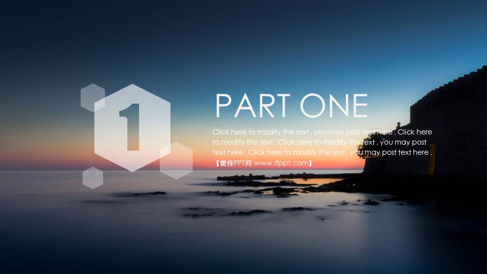 苹果IOS风格动态ppt模板