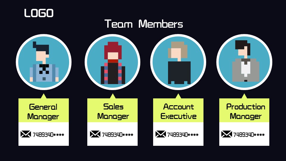 卡通动漫宇宙星辰扁平化创意PPT模板