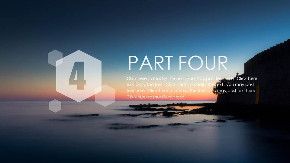 苹果IOS风格动态ppt模板