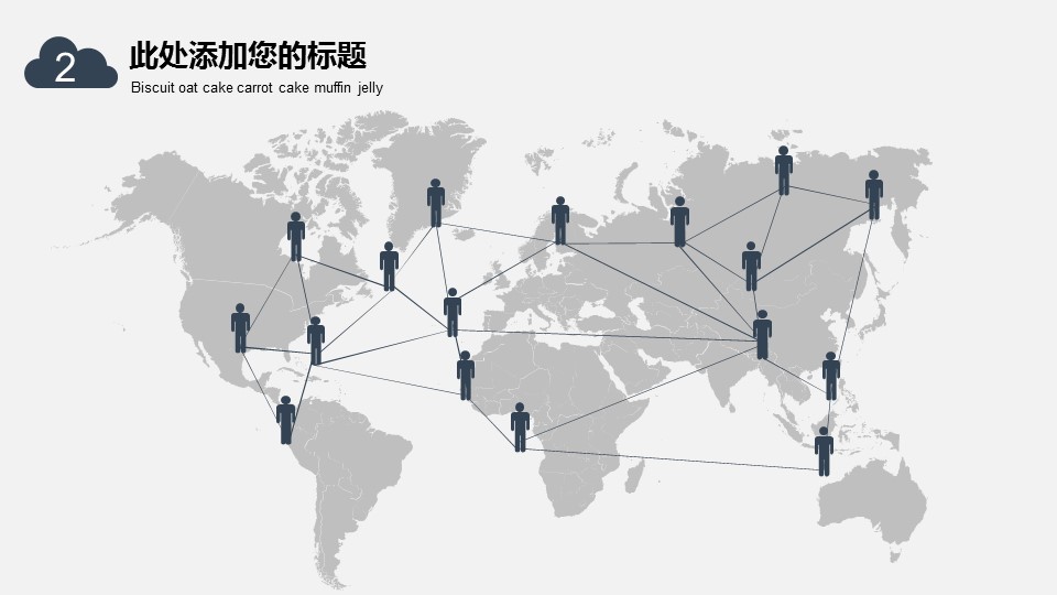 扁平化卡通互联网电子设备PPT模板