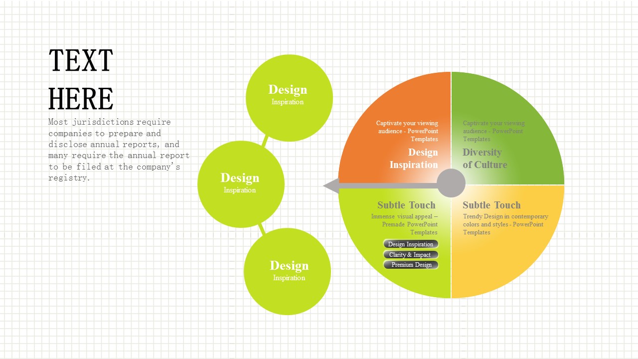 清新简洁简约PPT模板