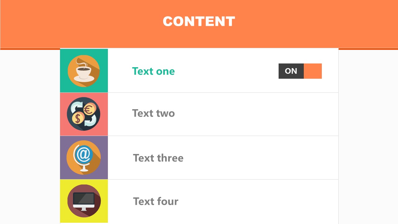 办公室背景扁平化商务汇报PPT模板