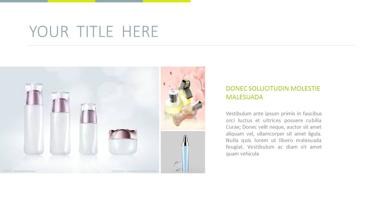 简约小清新文艺PPT模板