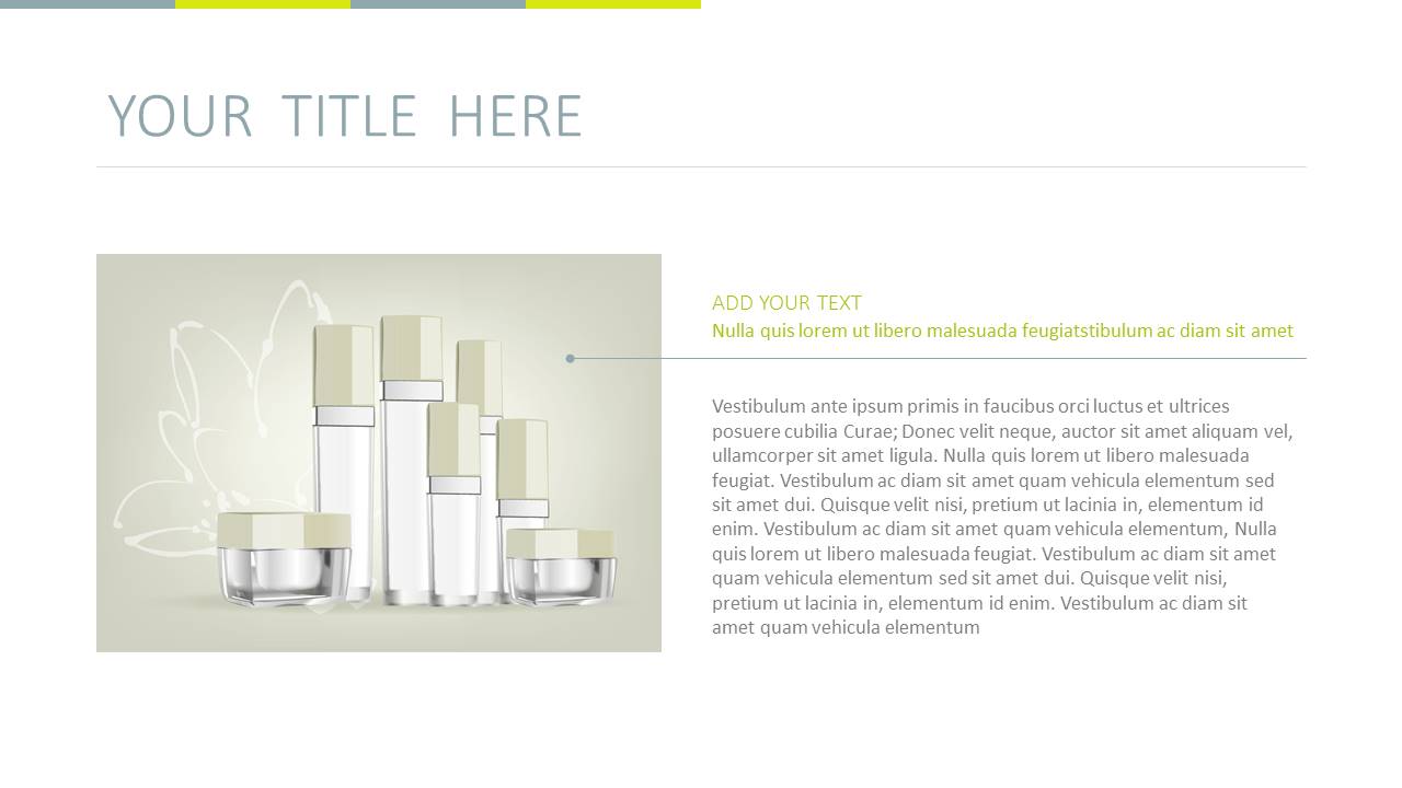 简约小清新文艺PPT模板