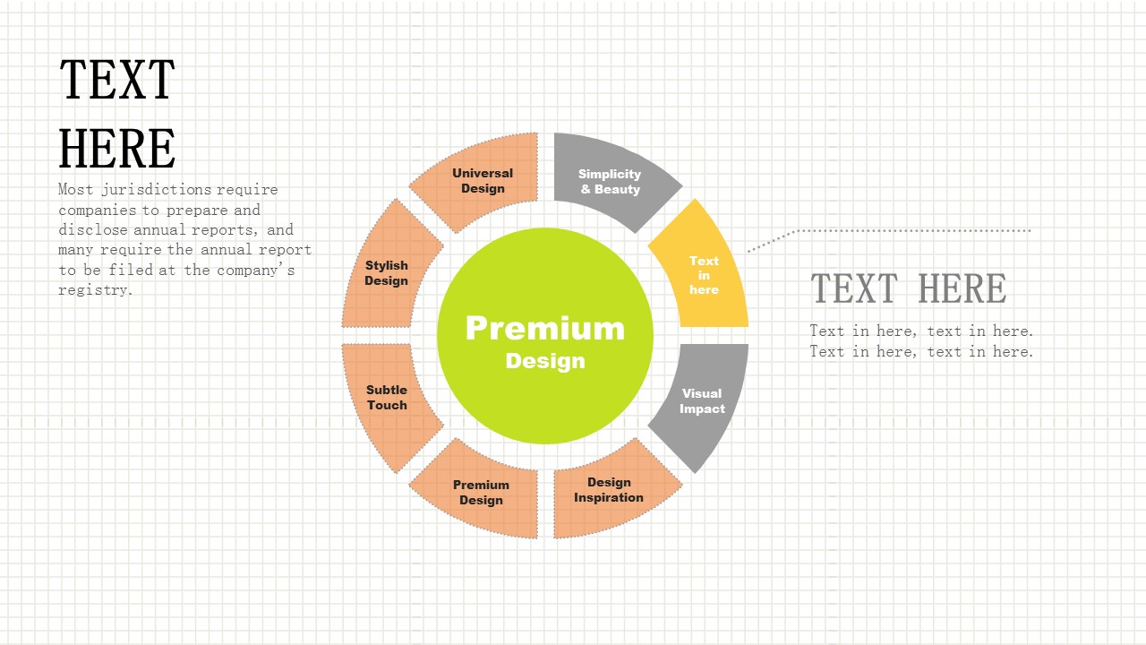 清新简洁简约PPT模板