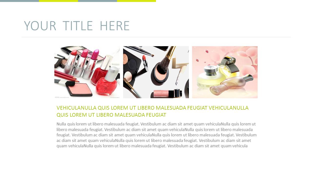 简约小清新文艺PPT模板