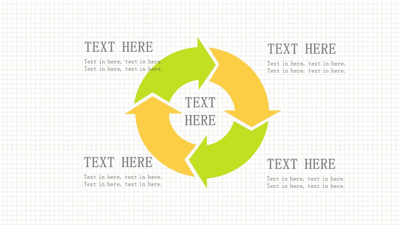 清新简洁简约PPT模板