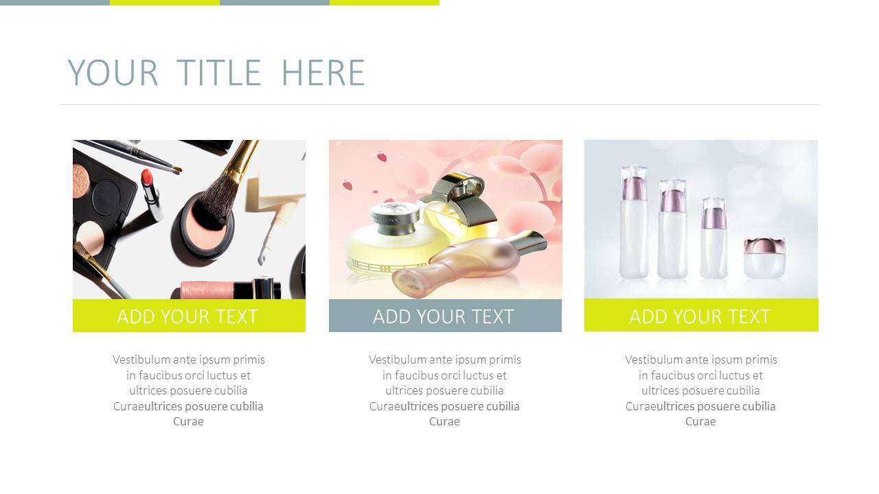 简约小清新文艺PPT模板