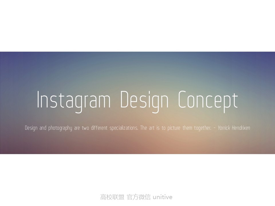 ios风格扁平化精品PPT模板