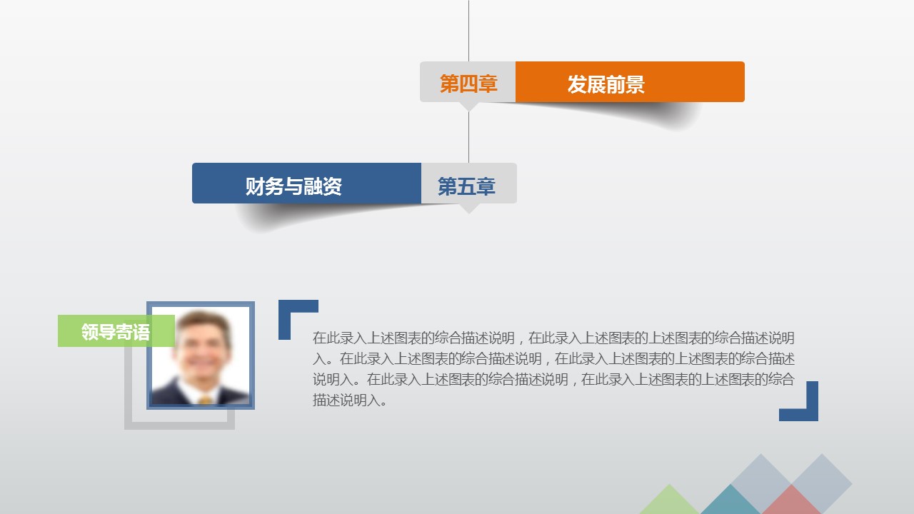 简洁实用创业商务计划书PPT模板