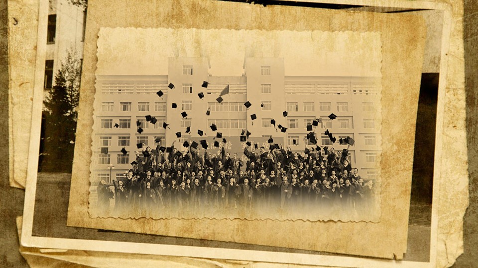 时间都去哪了唯美同学聚会PPT模板