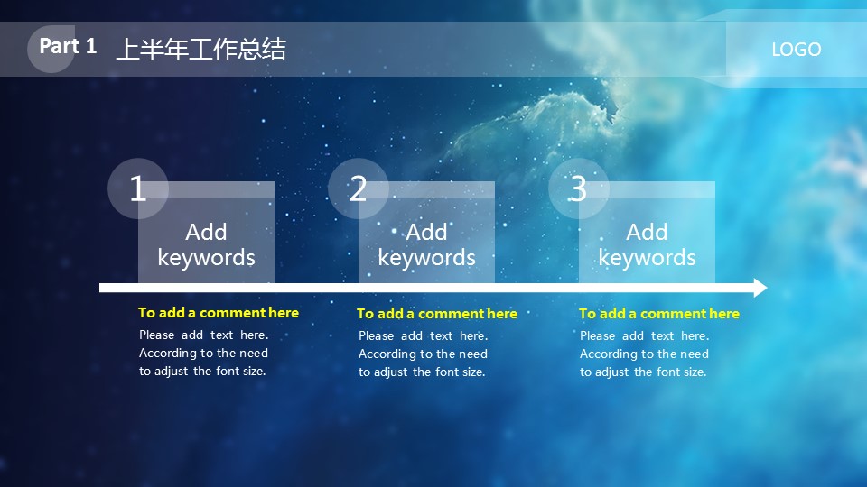 IOS系列商务报告通用模板