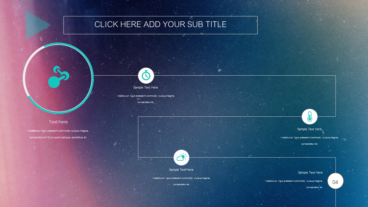 璀璨星空时尚大气PPT模板