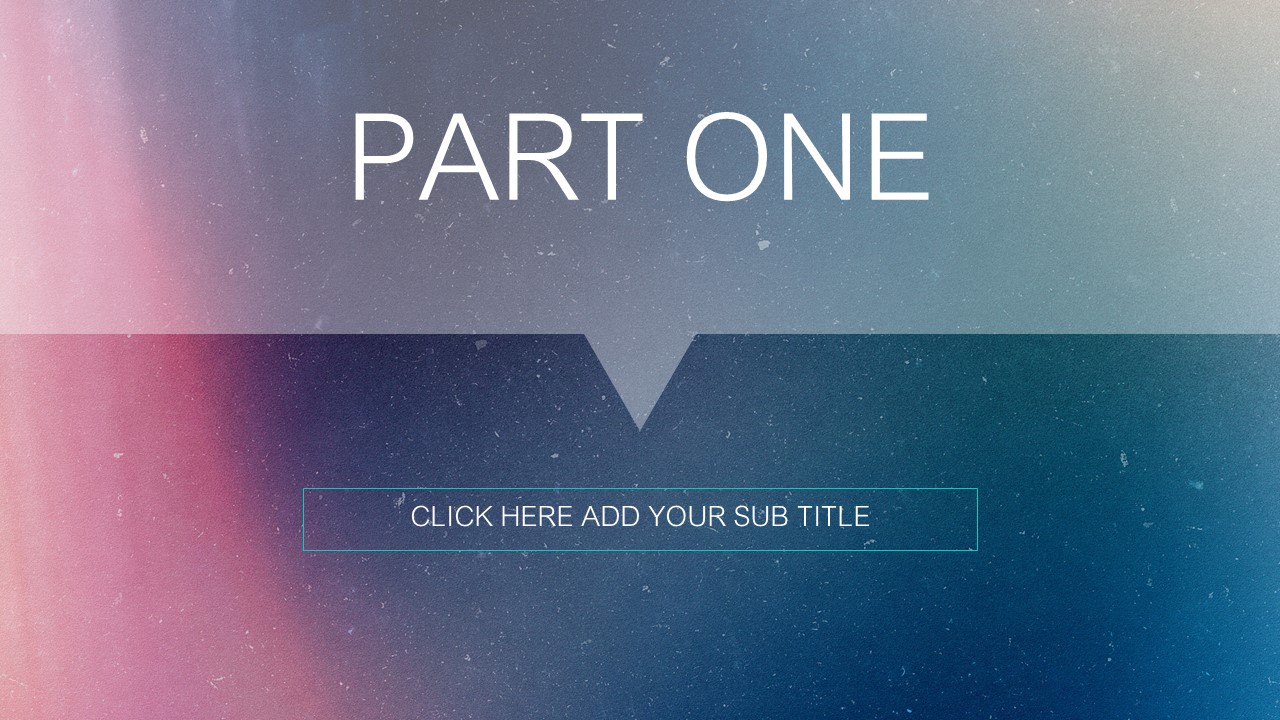 璀璨星空时尚大气PPT模板