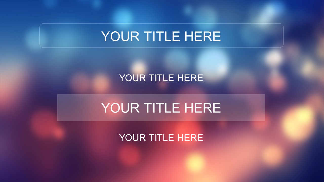 ios风格渐变色星光背景PPT模板