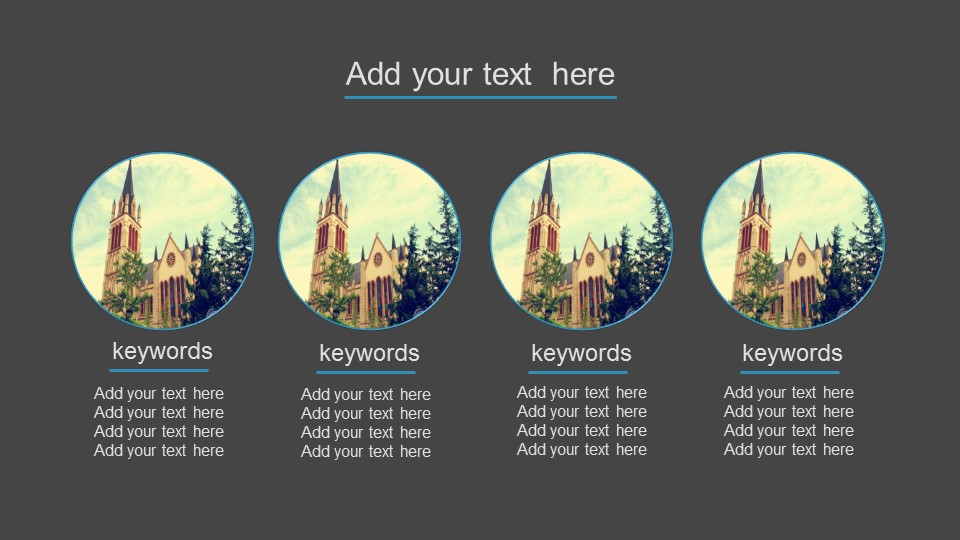 黑色稳重圆点毕业答辩PPT模板