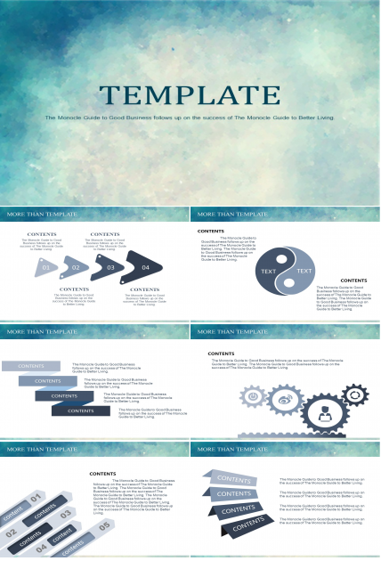 清爽梦幻工作总结汇报PPT模板