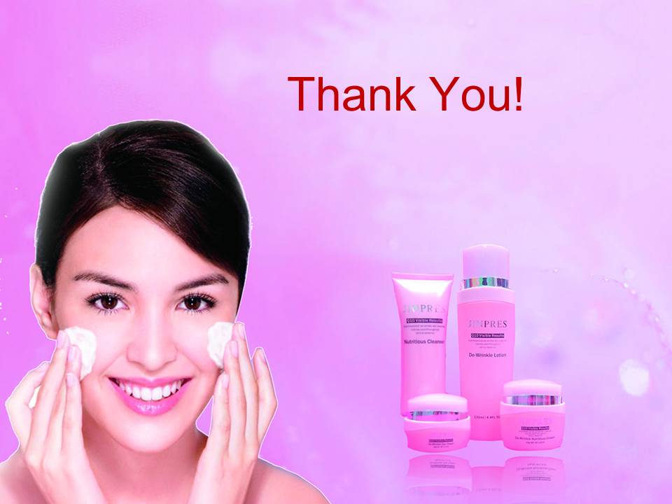 美容PPT模板下载