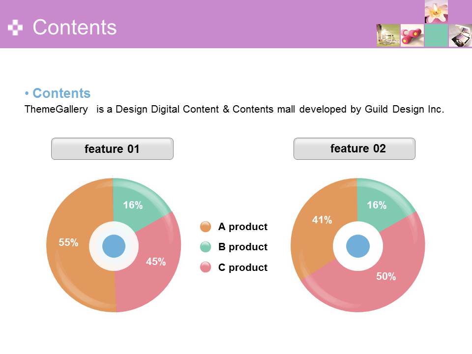 美容PPT模板下载