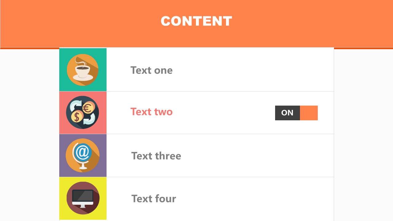 动态清新淡雅家居背景PPT模板