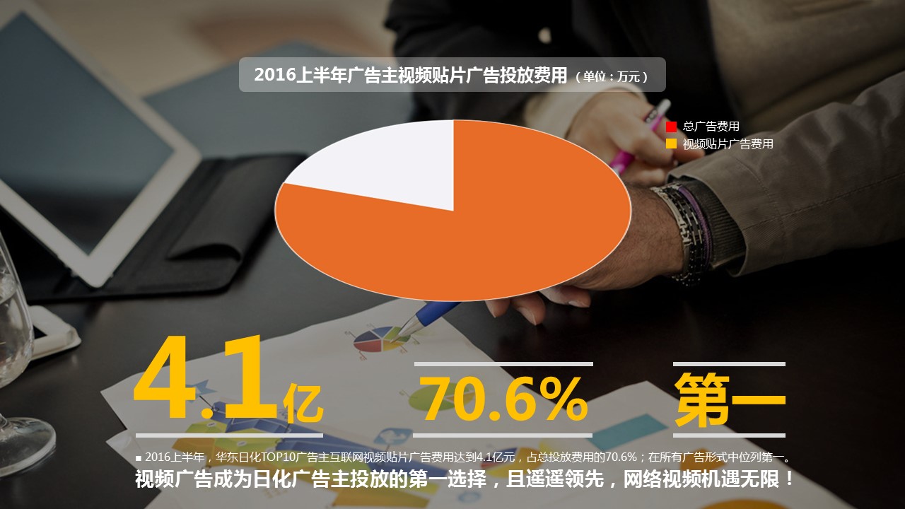 美女商务人士科技感企业PPT模板