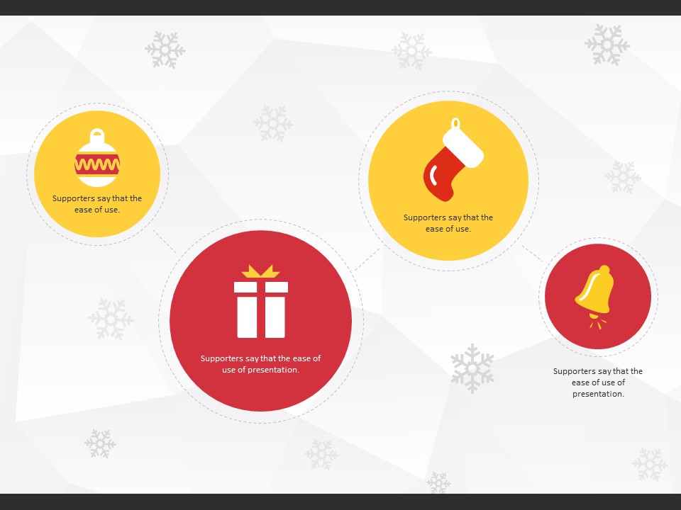 卡通创意圣诞节PPT模板