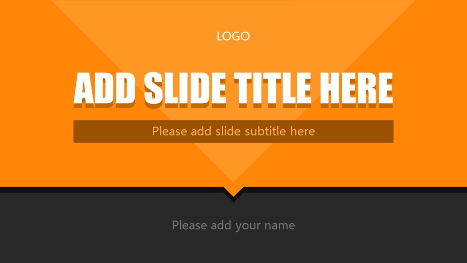 端庄大气黄色商务PPT模板