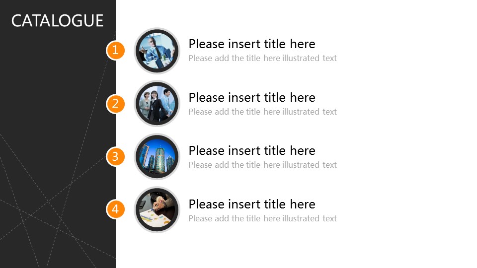 端庄大气黄色商务PPT模板