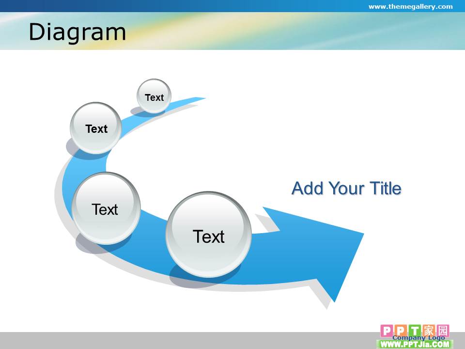 通用朴素蓝色图表免费下载