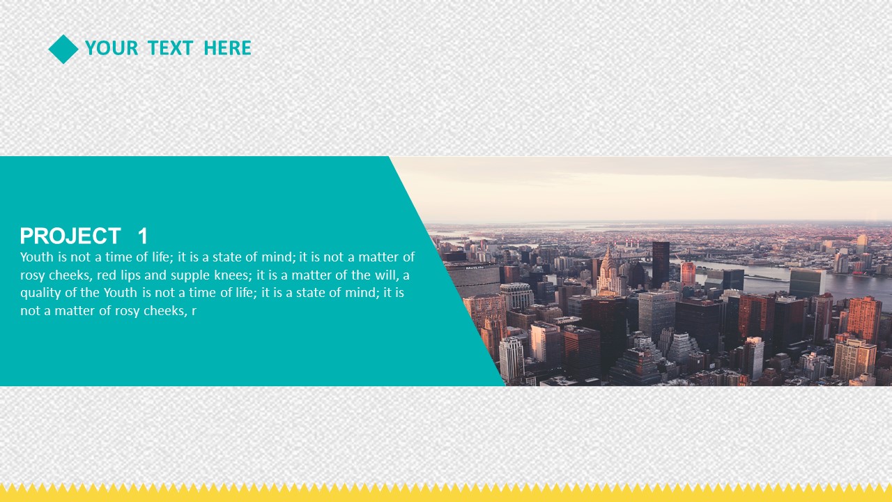 古朴街道创意企业公司介绍PPT模板