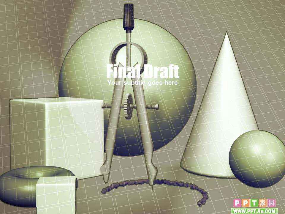 数学专用的PowerPoint模板下载