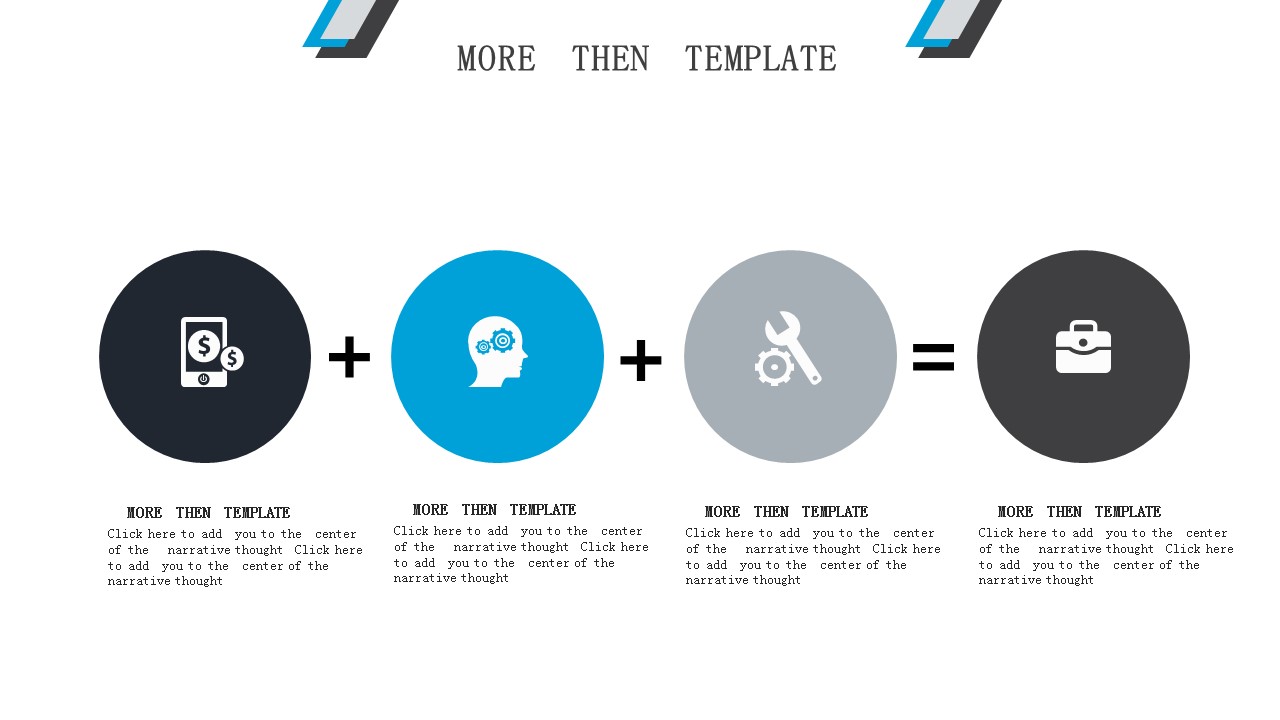 朝阳延伸的马路唯美简洁精品PPT模板
