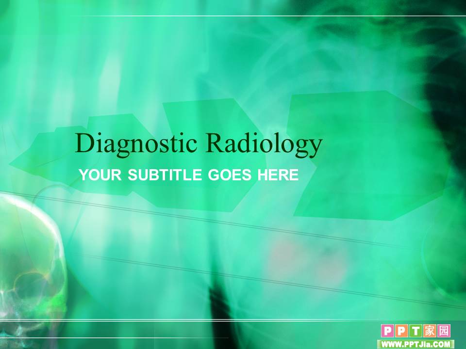 X光诊断-医学-PPT模板