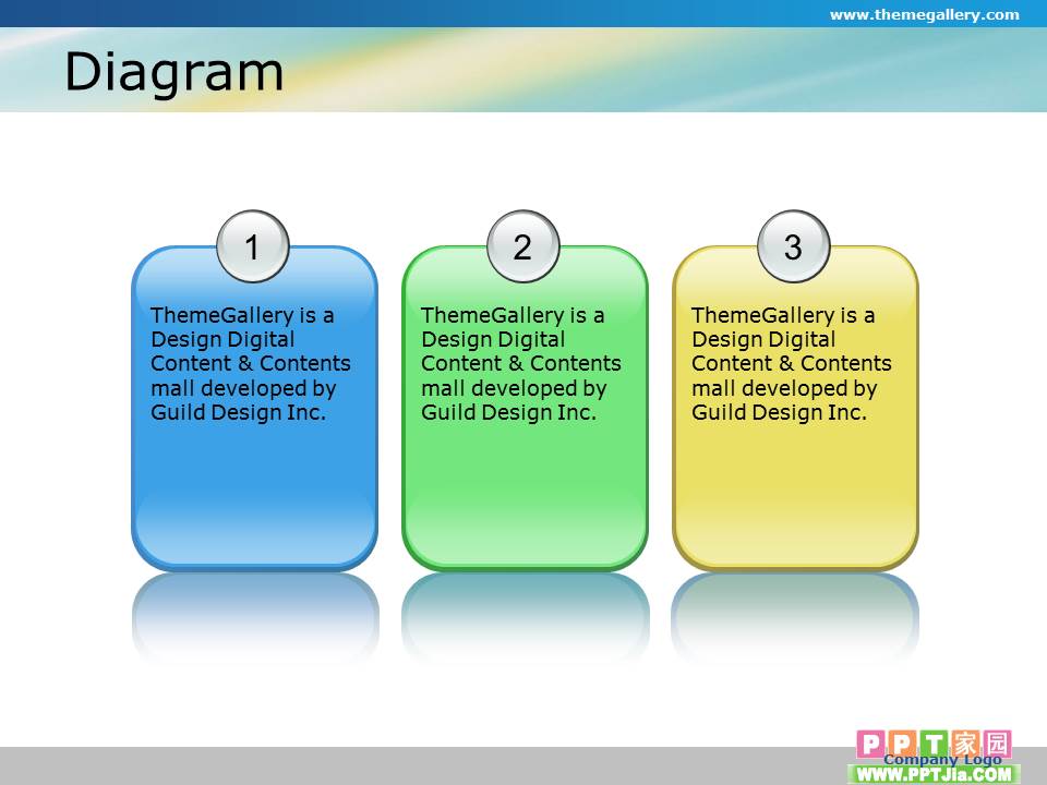 通用朴素蓝色图表免费下载