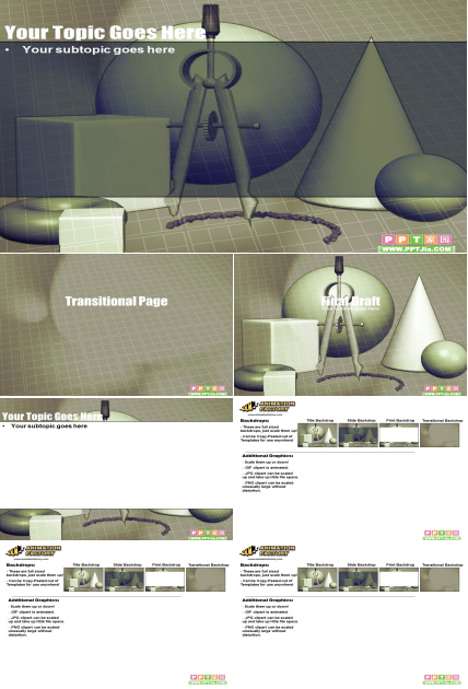 数学专用的PowerPoint模板下载