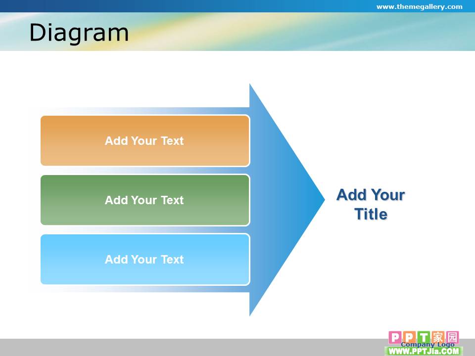 通用朴素蓝色图表免费下载