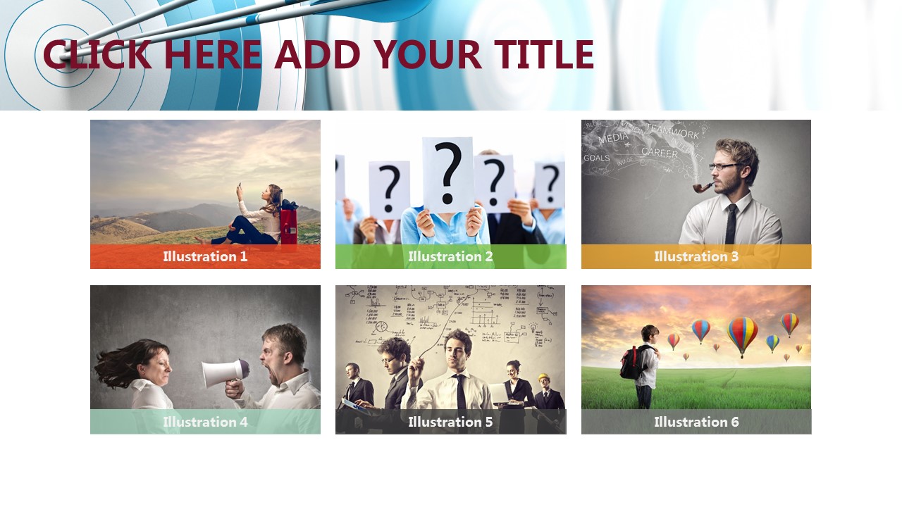 草原热气球小学生创意教育PPT模板