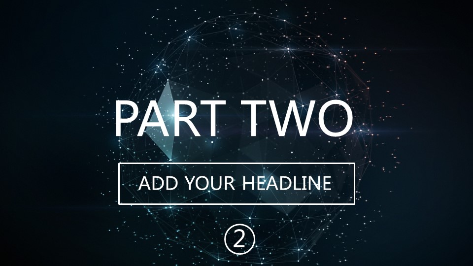 宇宙星空科技感通用PPT模板