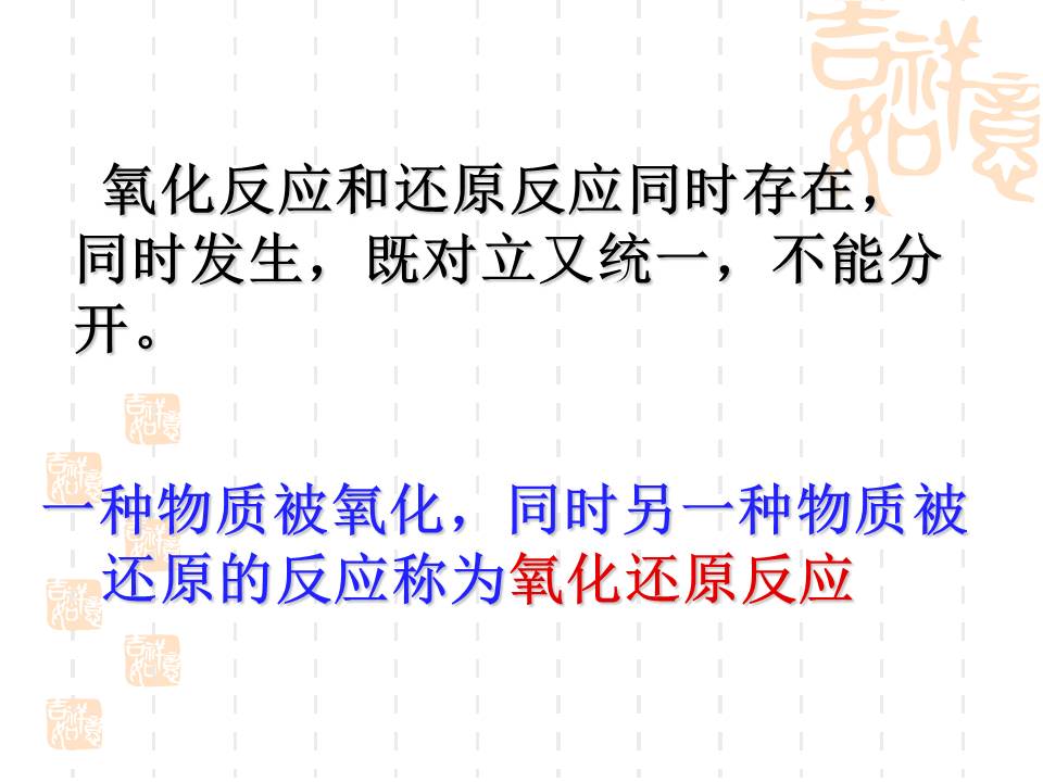高中氧化还原反应练习题PPT